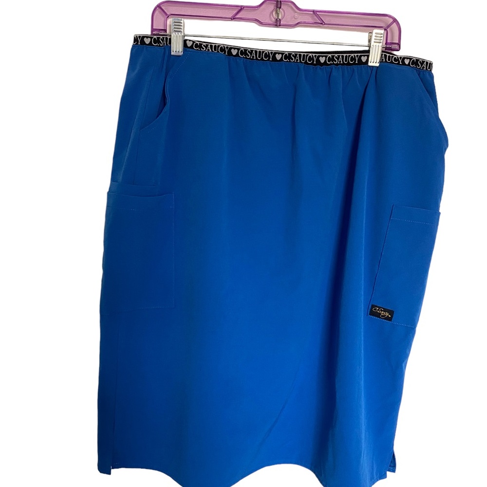 Saucy scrub skirt